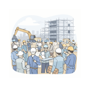 多くの外注先を活用する企業